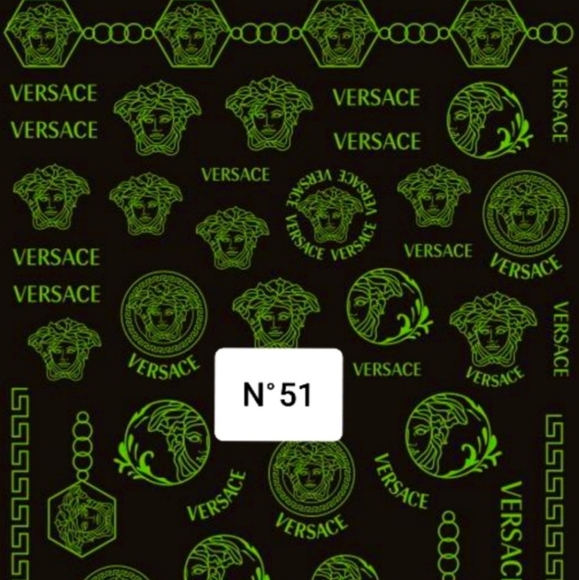 NWT Nail Art Design Decal Stickers N°51! - Picture 8 of 12